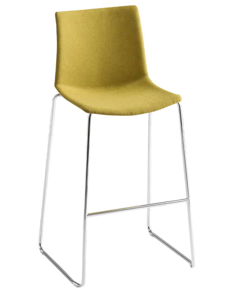 KANVAS STOOL 76 FRONT UPHOLSTERED