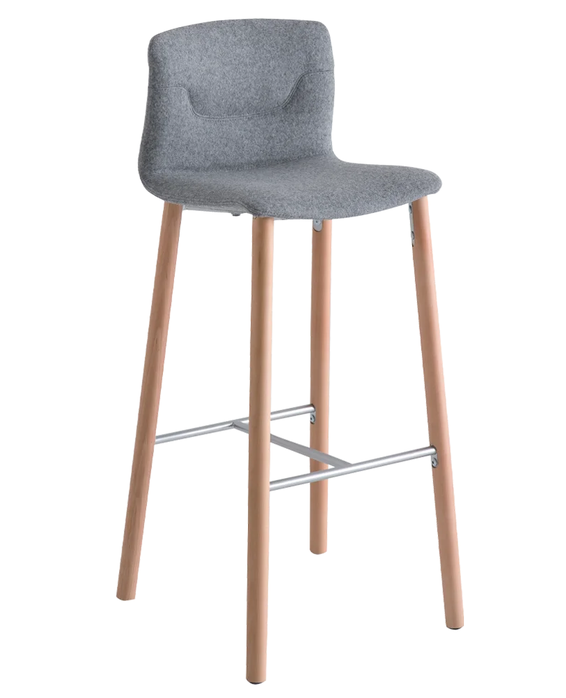SLOT STOOL 78 BL UPHOLSTERED