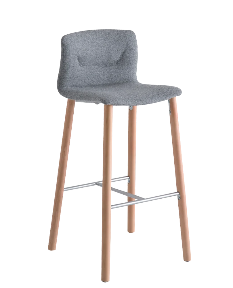 SLOT STOOL 68 BL UPHOLSTERED